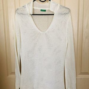 Women's United Colors of Benetton knit pullover
